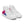 Cargar imagen en el visor de la galería, Bisexual Pride Colors Modern White High Top Shoes - Men Sizes
