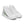Cargar imagen en el visor de la galería, Agender Pride Modern High Top White Shoes
