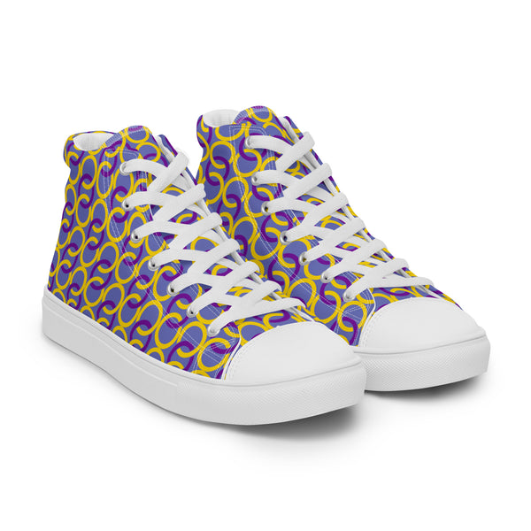 Intersex Pride Classic Purple High Top Shoes