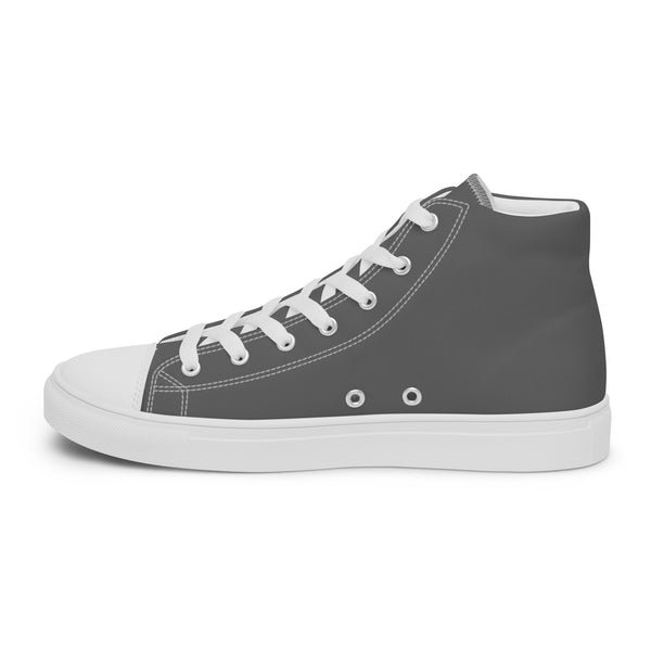 Simple Agender Pride Gray High Top Shoes