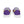 Carregar imagem no visualizador da galeria, Original Intersex Pride Colors Purple Lace-up Shoes - Men Sizes
