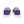 Charger l&#39;image dans la galerie, Genderfluid Pride Colors Modern Purple Lace-up Shoes - Men Sizes
