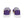 Carregar imagem no visualizador da galeria, Intersex Pride Colors Modern Purple Lace-up Shoes - Men Sizes
