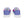 Cargar imagen en el visor de la galería, Bisexual Pride Colors Original Blue Lace-up Shoes - Men Sizes

