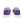 Load image into Gallery viewer, Casual Genderfluid Pride Colors Purple Lace-up Shoes - Men Sizes
