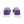 Laden Sie das Bild in den Galerie-Viewer, Casual Genderqueer Pride Colors Purple Lace-up Shoes - Men Sizes
