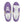 Charger l&#39;image dans la galerie, Classic Non-Binary Pride Colors Purple Lace-up Shoes - Men Sizes
