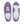 Laden Sie das Bild in den Galerie-Viewer, Original Asexual Pride Colors Purple Lace-up Shoes - Men Sizes
