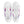 Load image into Gallery viewer, Original Bisexual Pride Colors White Lace-up Shoes - Men Sizes
