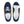 Carregar imagem no visualizador da galeria, Original Gay Pride Colors Navy Lace-up Shoes - Men Sizes
