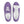 Laden Sie das Bild in den Galerie-Viewer, Trendy Asexual Pride Colors Purple Lace-up Shoes - Men Sizes
