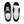 Charger l&#39;image dans la galerie, Trendy Gay Pride Colors Black Lace-up Shoes - Men Sizes

