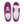 Laden Sie das Bild in den Galerie-Viewer, Trendy Pansexual Pride Colors Purple Lace-up Shoes - Men Sizes

