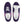 Charger l&#39;image dans la galerie, Bisexual Pride Colors Modern Purple Lace-up Shoes - Men Sizes
