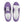 Cargar imagen en el visor de la galería, Asexual Pride Colors Original Purple Lace-up Shoes - Men Sizes
