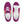 Laden Sie das Bild in den Galerie-Viewer, Pansexual Pride Colors Original Purple Lace-up Shoes - Men Sizes
