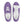 Laden Sie das Bild in den Galerie-Viewer, Casual Asexual Pride Colors Purple Lace-up Shoes - Men Sizes
