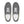 Carregar imagem no visualizador da galeria, Modern Intersex Pride Colors Gray Lace-up Shoes - Men Sizes
