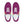 Carica l&#39;immagine nel Visualizzatore galleria, Classic Pansexual Pride Colors Purple Lace-up Shoes - Men Sizes
