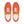 Laden Sie das Bild in den Galerie-Viewer, Classic Intersex Pride Colors Orange Lace-up Shoes - Men Sizes
