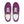 Load image into Gallery viewer, Classic Ally Pride Colors Purple Lace-up Shoes - Men Sizes
