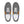 Carregar imagem no visualizador da galeria, Classic Gay Pride Colors Gray Lace-up Shoes - Men Sizes
