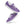 Charger l&#39;image dans la galerie, Original Asexual Pride Colors Purple Lace-up Shoes - Men Sizes
