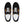 Laden Sie das Bild in den Galerie-Viewer, Original Gay Pride Colors Black Lace-up Shoes - Men Sizes
