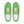 Cargar imagen en el visor de la galería, Original Gay Pride Colors Green Lace-up Shoes - Men Sizes
