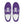 Laden Sie das Bild in den Galerie-Viewer, Original Genderqueer Pride Colors Purple Lace-up Shoes - Men Sizes

