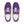 Load image into Gallery viewer, Original Intersex Pride Colors Purple Lace-up Shoes - Men Sizes
