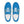 Laden Sie das Bild in den Galerie-Viewer, Original Non-Binary Pride Colors Blue Lace-up Shoes - Men Sizes
