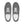 Carica l&#39;immagine nel Visualizzatore galleria, Trendy Ally Pride Colors Gray Lace-up Shoes - Men Sizes
