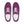 Laden Sie das Bild in den Galerie-Viewer, Trendy Ally Pride Colors Purple Lace-up Shoes - Men Sizes
