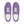 Carica l&#39;immagine nel Visualizzatore galleria, Trendy Asexual Pride Colors Purple Lace-up Shoes - Men Sizes
