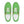 Carregar imagem no visualizador da galeria, Trendy Gay Pride Colors Green Lace-up Shoes - Men Sizes
