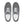 Charger l&#39;image dans la galerie, Trendy Transgender Pride Colors Gray Lace-up Shoes - Men Sizes
