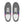 Carica l&#39;immagine nel Visualizzatore galleria, Bisexual Pride Colors Modern Gray Lace-up Shoes - Men Sizes
