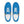 Charger l&#39;image dans la galerie, Gay Pride Colors Modern Blue Lace-up Shoes - Men Sizes
