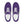 Charger l&#39;image dans la galerie, Genderqueer Pride Colors Modern Purple Lace-up Shoes - Men Sizes
