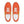 Cargar imagen en el visor de la galería, Intersex Pride Colors Modern Orange Lace-up Shoes - Men Sizes
