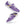Load image into Gallery viewer, Non-Binary Pride Colors Modern Purple Lace-up Shoes - Men Sizes
