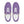 Cargar imagen en el visor de la galería, Non-Binary Pride Colors Modern Purple Lace-up Shoes - Men Sizes
