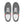 Carica l&#39;immagine nel Visualizzatore galleria, Pansexual Pride Colors Modern Gray Lace-up Shoes - Men Sizes
