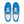 Cargar imagen en el visor de la galería, Pansexual Pride Colors Modern Blue Lace-up Shoes - Men Sizes
