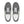 Carica l&#39;immagine nel Visualizzatore galleria, Agender Pride Colors Original Gray Lace-up Shoes - Men Sizes
