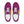 Charger l&#39;image dans la galerie, Ally Pride Colors Original Purple Lace-up Shoes - Men Sizes
