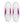 Cargar imagen en el visor de la galería, Bisexual Pride Colors Original White Lace-up Shoes - Men Sizes
