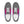 Laden Sie das Bild in den Galerie-Viewer, Bisexual Pride Colors Original Gray Lace-up Shoes - Men Sizes
