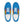 Laden Sie das Bild in den Galerie-Viewer, Gay Pride Colors Original Blue Lace-up Shoes - Men Sizes
